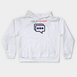 RPG Player LVL 0 Charisma Kids Hoodie